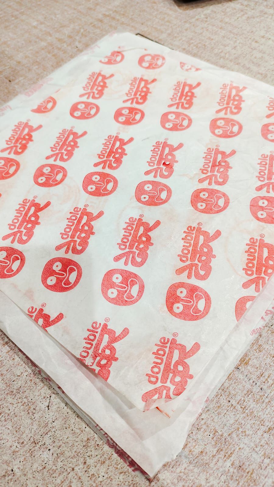 the back of random person